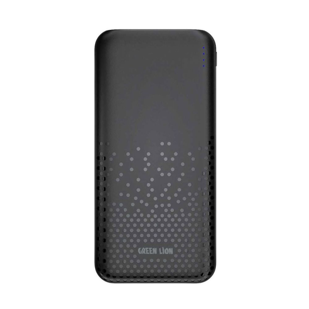 Green Lion Rome Ultra Slim Power Bank 10000mAh – Black