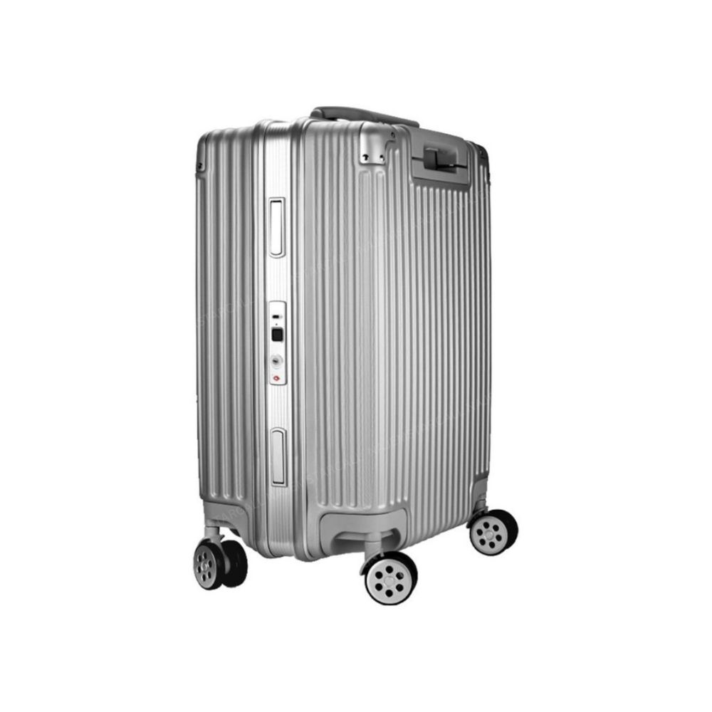 Green Lion Tokiyo Smart Fingerprint Trolley Bag – Silver
