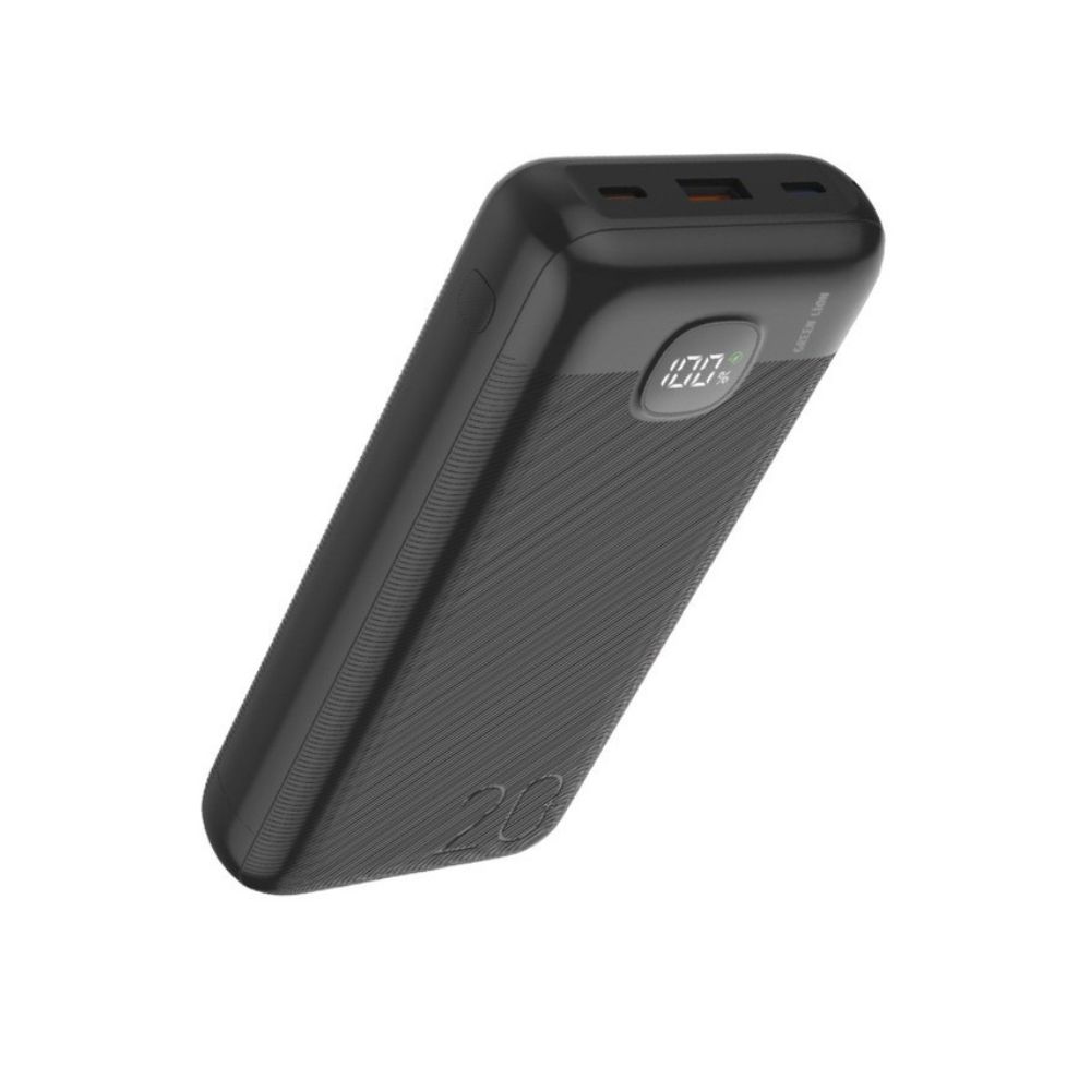Green Lion Ultra Compact Power Bank PD 20W 20000mAh – Black