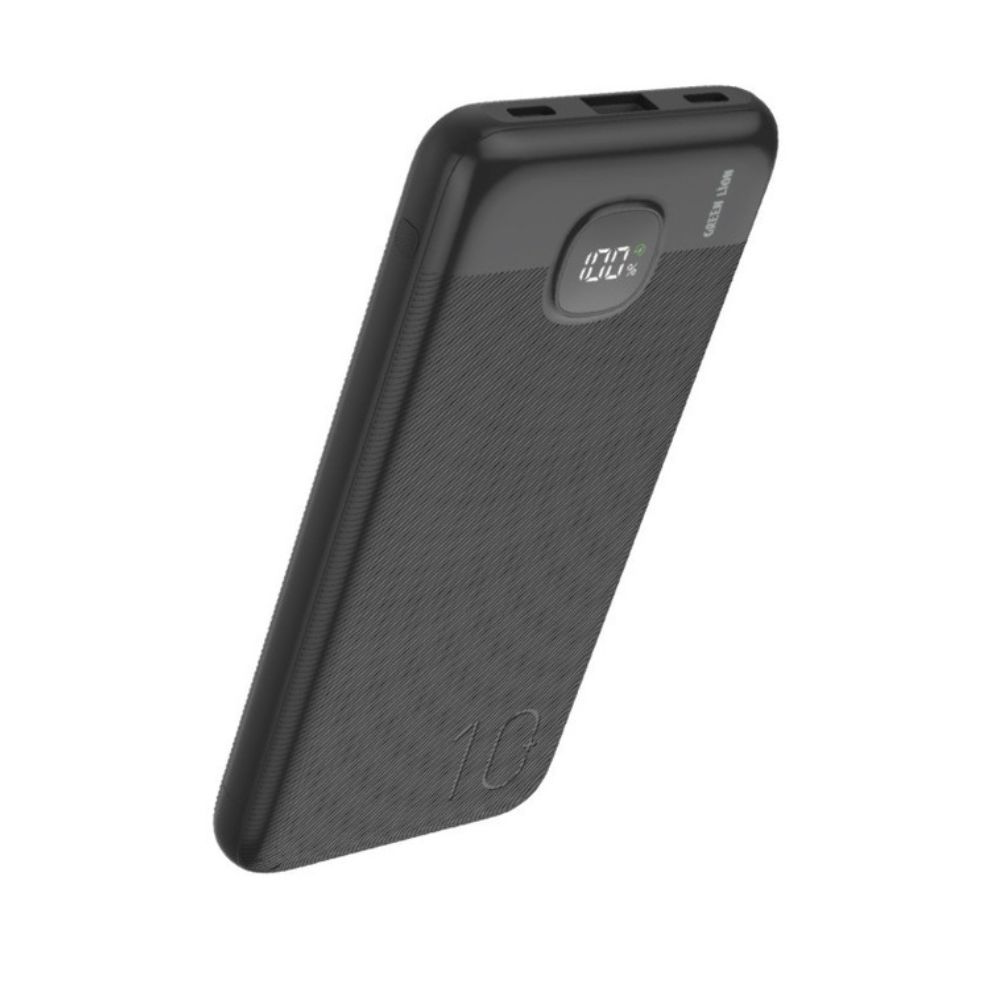 Green Lion Ultra Compact Power Bank PD 20W 10000mAh – Black