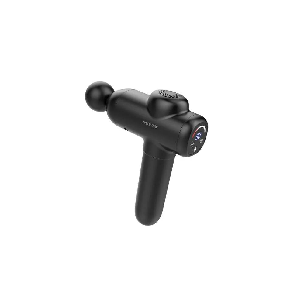Green Lion Wave Massage Gun – Black