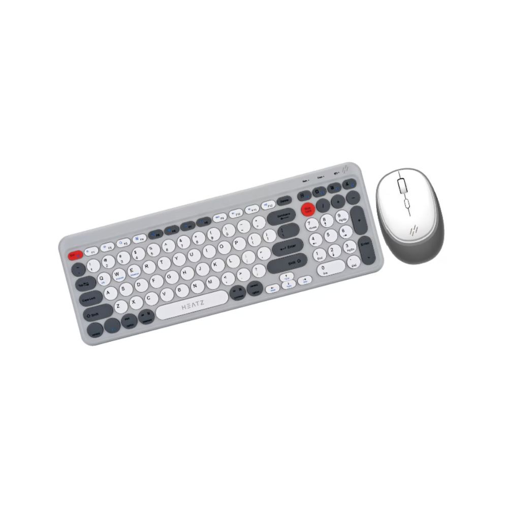 Heatz 3 in 1 Wireless Keyboard and Mouse Combo Set