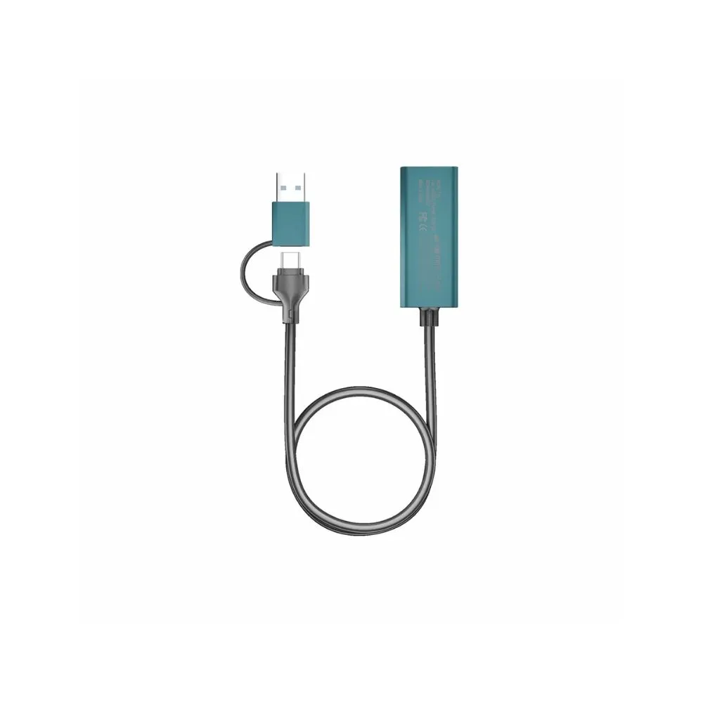 HEATZ ZT87 1Gbps 2-in-1 Ethernet Adapter