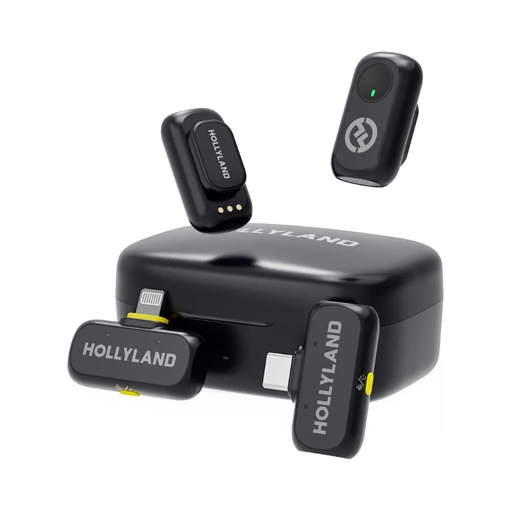 Hollyland LARK A1 Combo 2-Person Wireless Mic