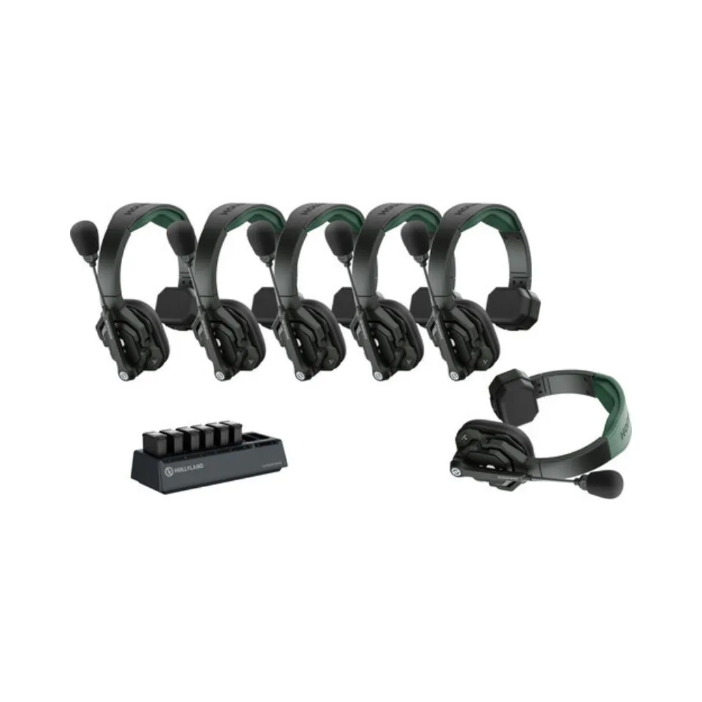 Hollyland Solidcom SE 6S 6-Person Full-Duplex Intercom 1.9GHZ