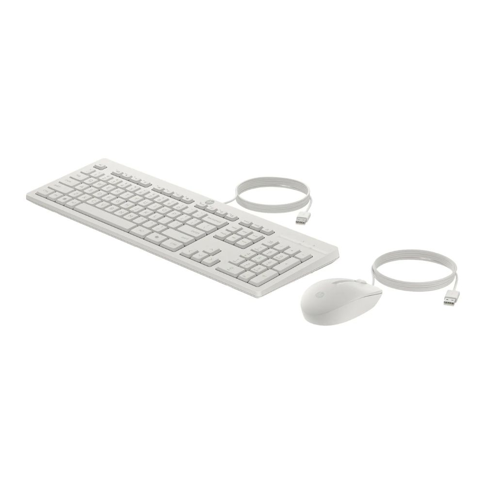 HP 225 Wired Keyboard and Mouse Set, M52730-001