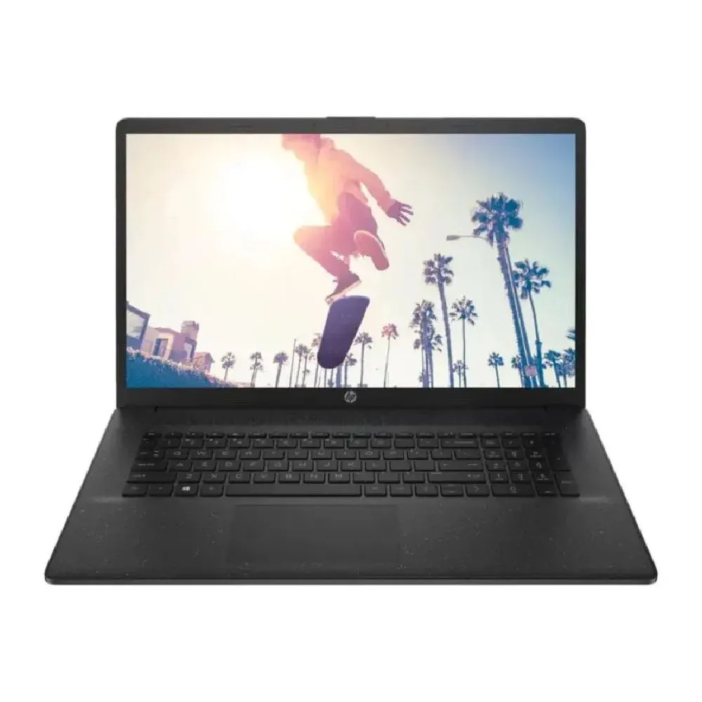 HP B3ER6AV 17.3″ Laptop – Core Ultra 5-225U, 8GB DDR5, 256GB NVMe SSD | Jet Black