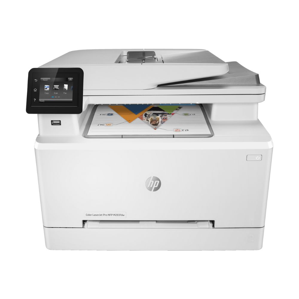 HP Color LaserJet Pro MFP M283fdw – High-Speed – Multifunction Color Laser Printer for Office Efficiency..