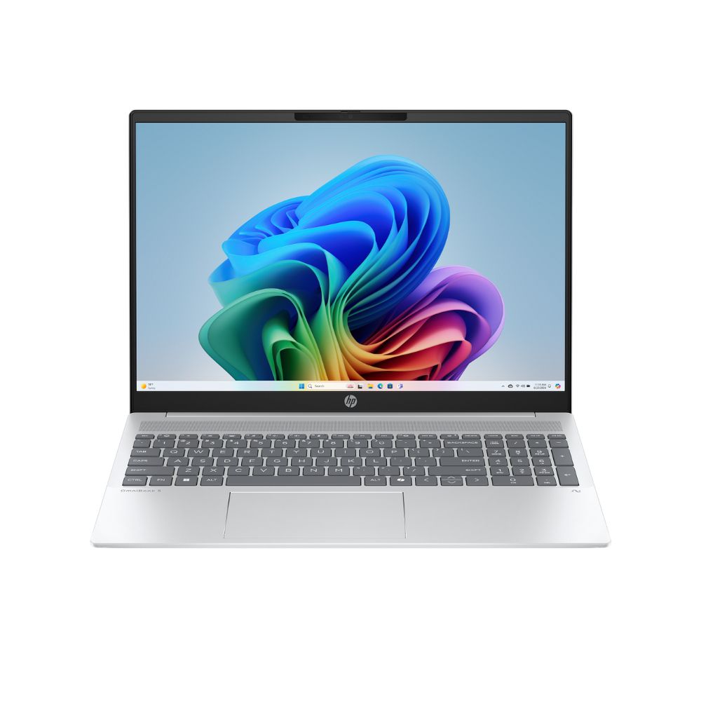 HP OmniBook 5 16″ Next-Gen AI PC (16-AG1075CL) – AMD Ryzen AI 7 350 – 32GB LPDDR5x RAM – 1TB NVMe SSD – AMD Radeon 860M Graphics – 16″ 2K Touchscreen – Windows 11 – Glacier Silver