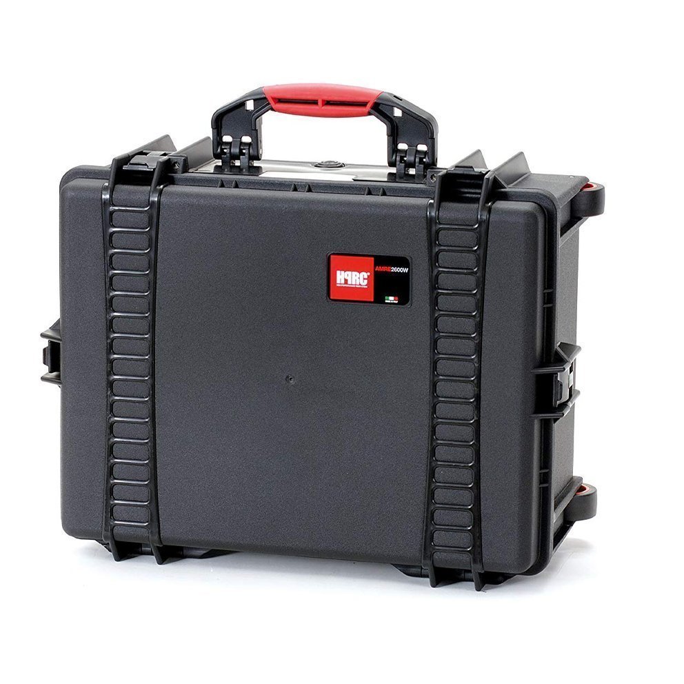 HPRC 2600W Wheeled Hard Case with Foam (Black)