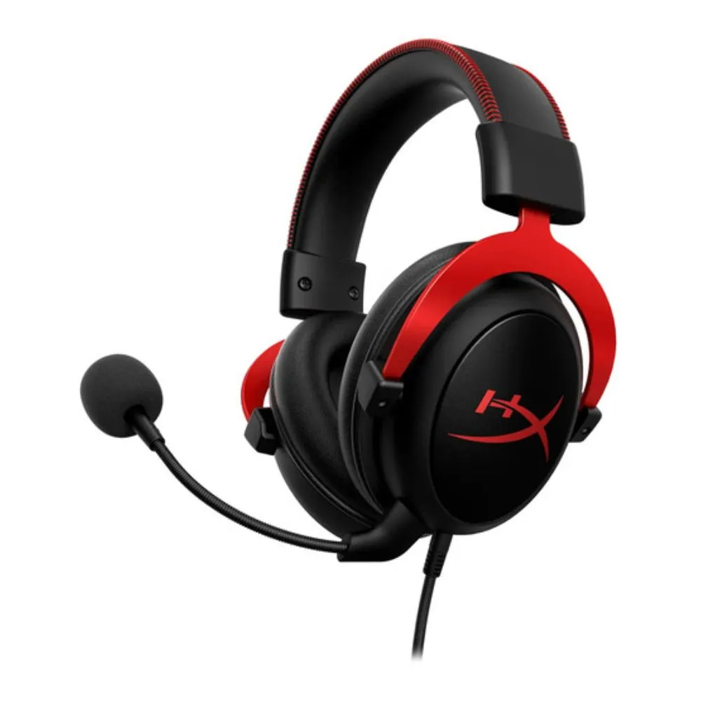 HyperX Cloud II Wired Gaming Headset (Black & Red)