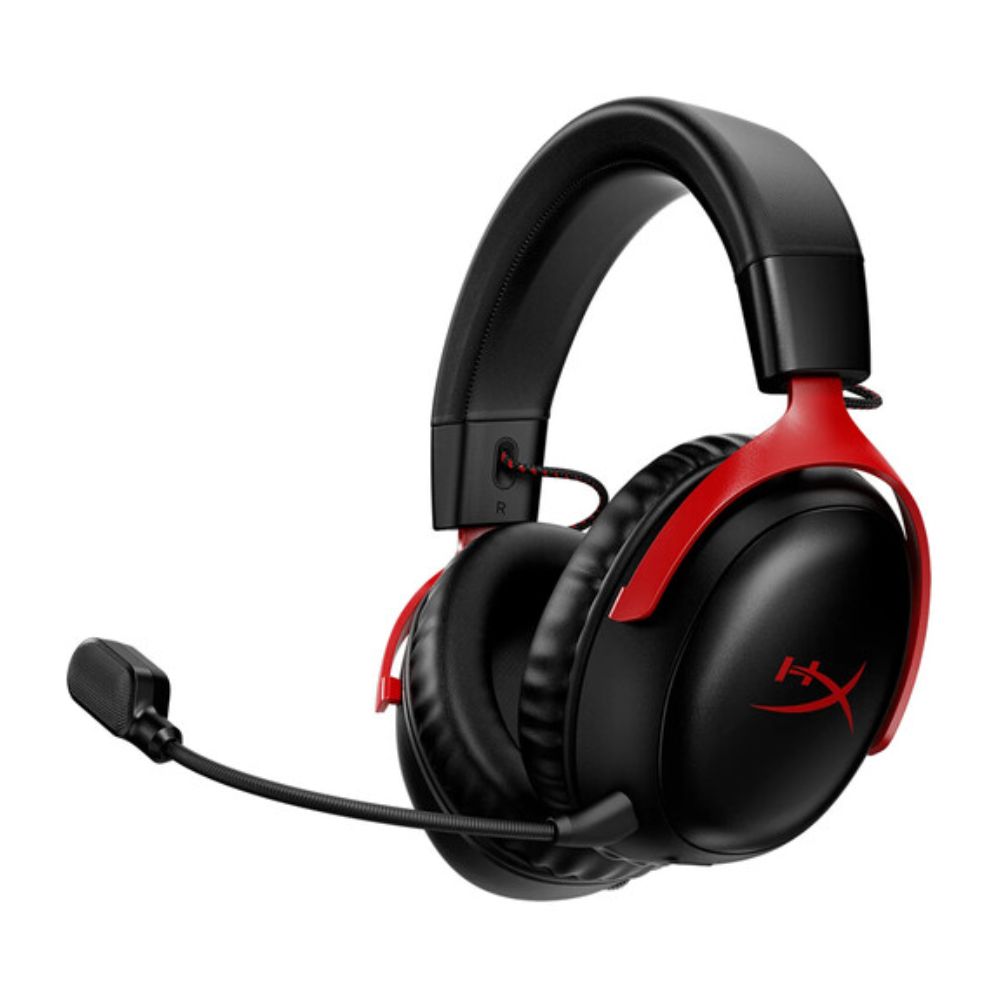 HyperX Cloud III Wireless Gaming Headset (Black/Red)