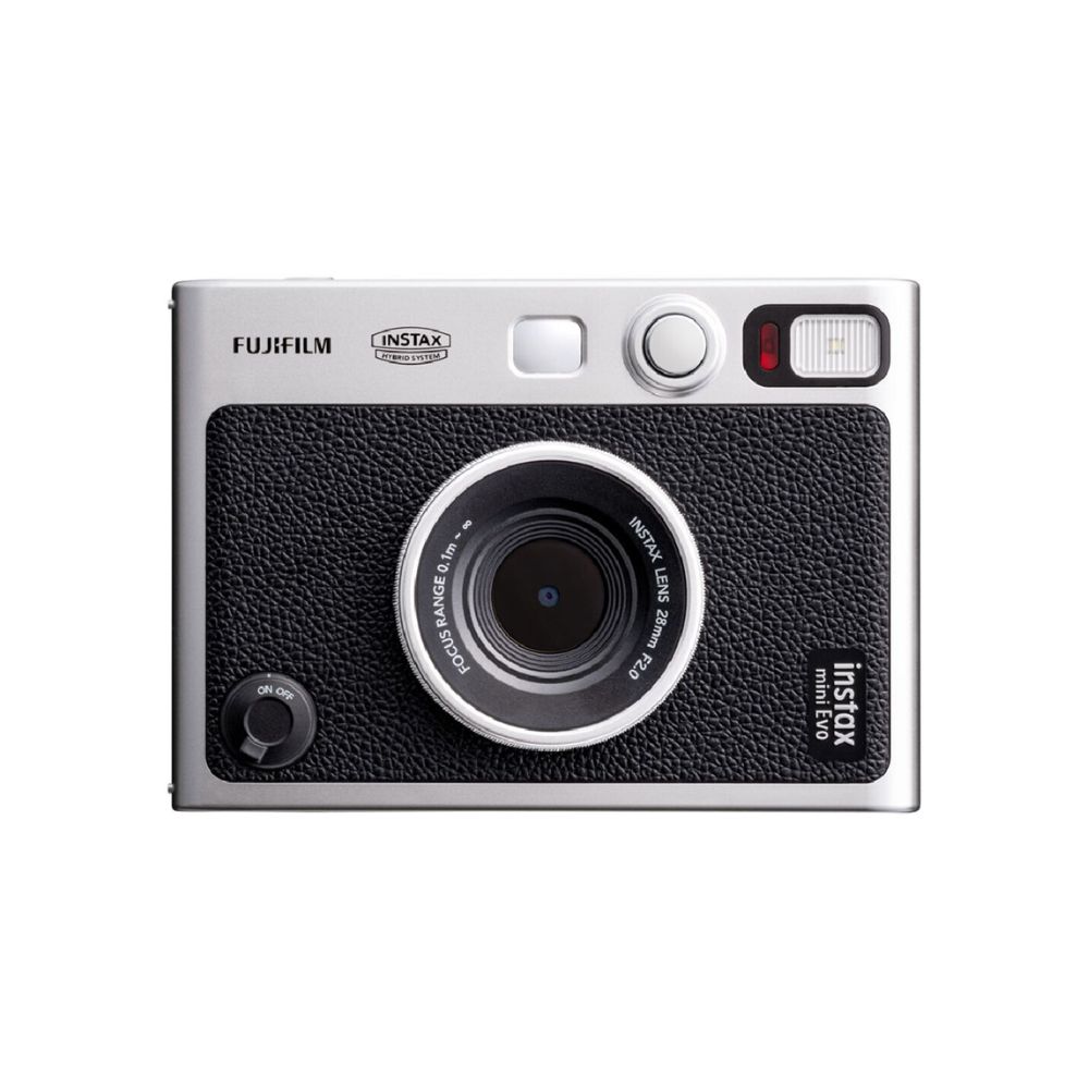 FUJIFILM INSTAX MINI EVO Hybrid Instant Camera (Black)