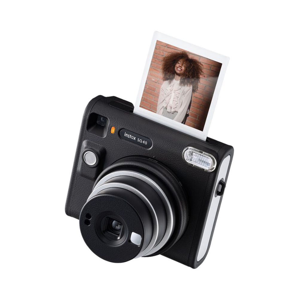 FUJIFILM INSTAX SQUARE SQ40 Instant Film Camera (Black)