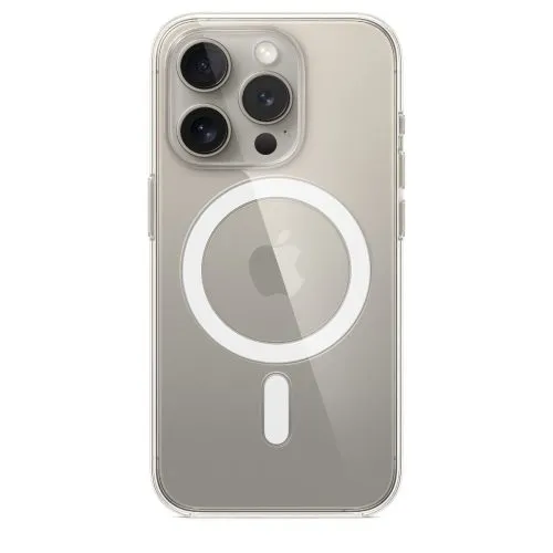 iPhone 15 Pro/Pro Max Clear Case with MagSafe