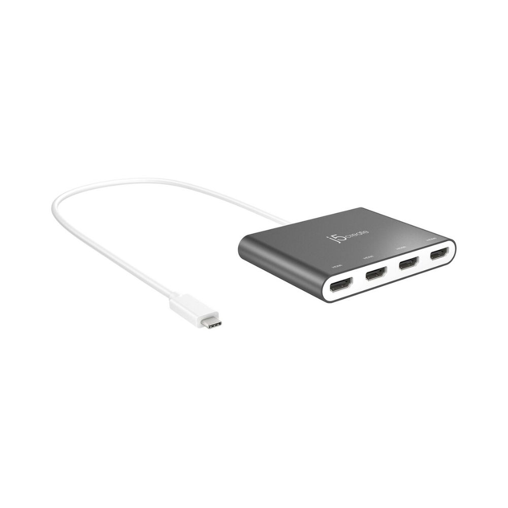 j5create JCA366 USB Type-C to 4-Port HDMI Multi-Monitor Adapter
