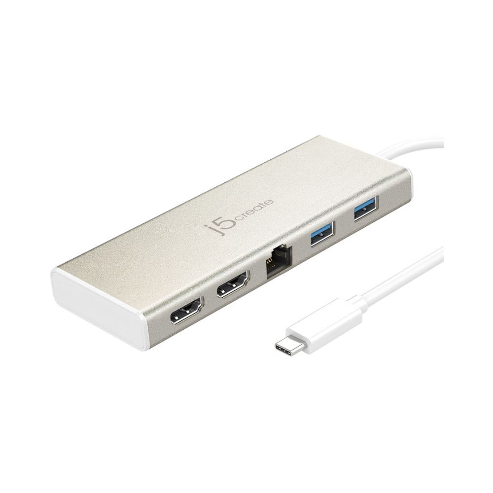 j5create JCD381 5-in-1 USB 3.1 Gen 1 Type-C Dock