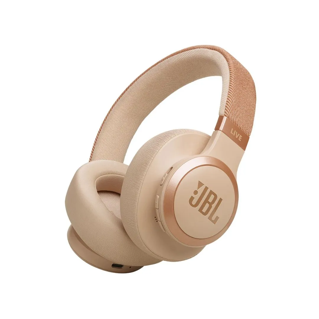 JBL Live 770 NC Over-Ear Noise-Cancelling Headphones