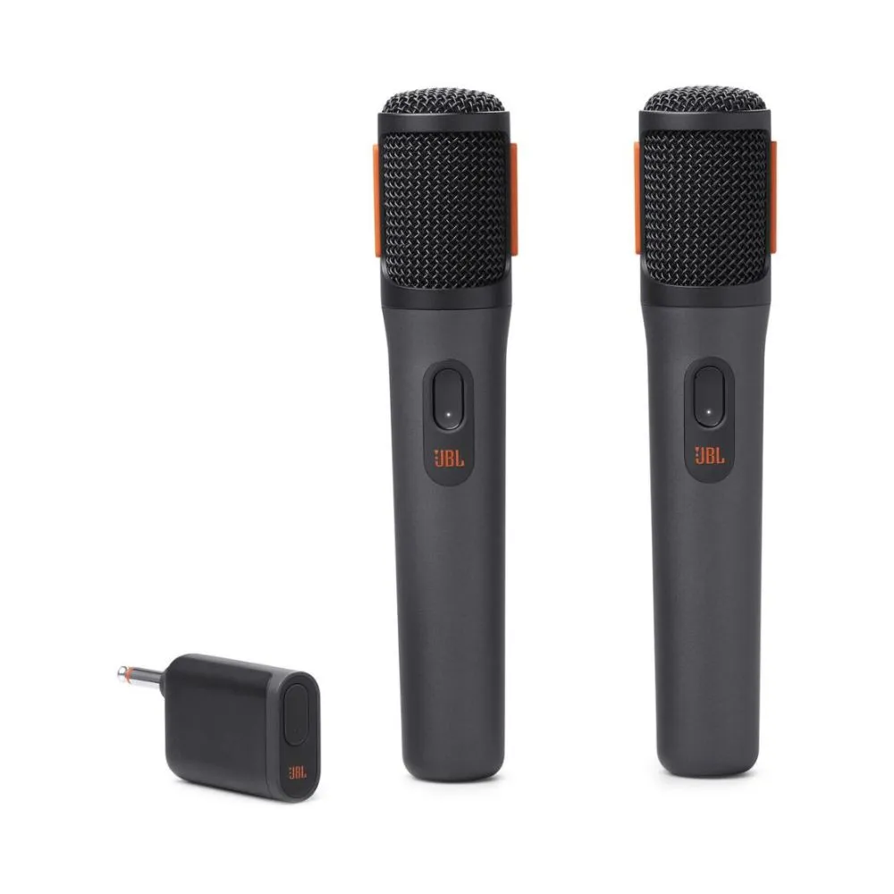 JBL PartyBox Two-Person Wireless Handheld Microphone System (2.4 GHz)