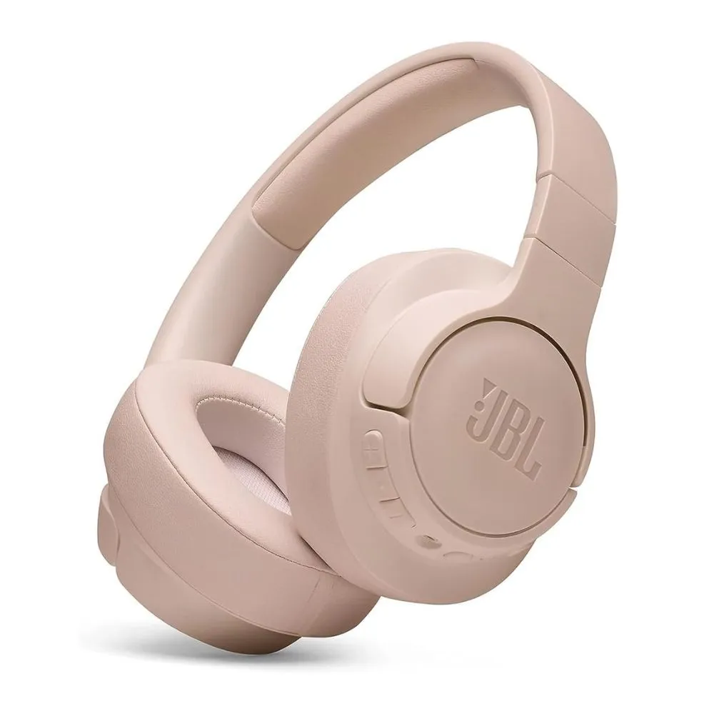 JBL Tune 760NC Noise-Canceling Wireless Over-Ear Headphones (Blush Gold)