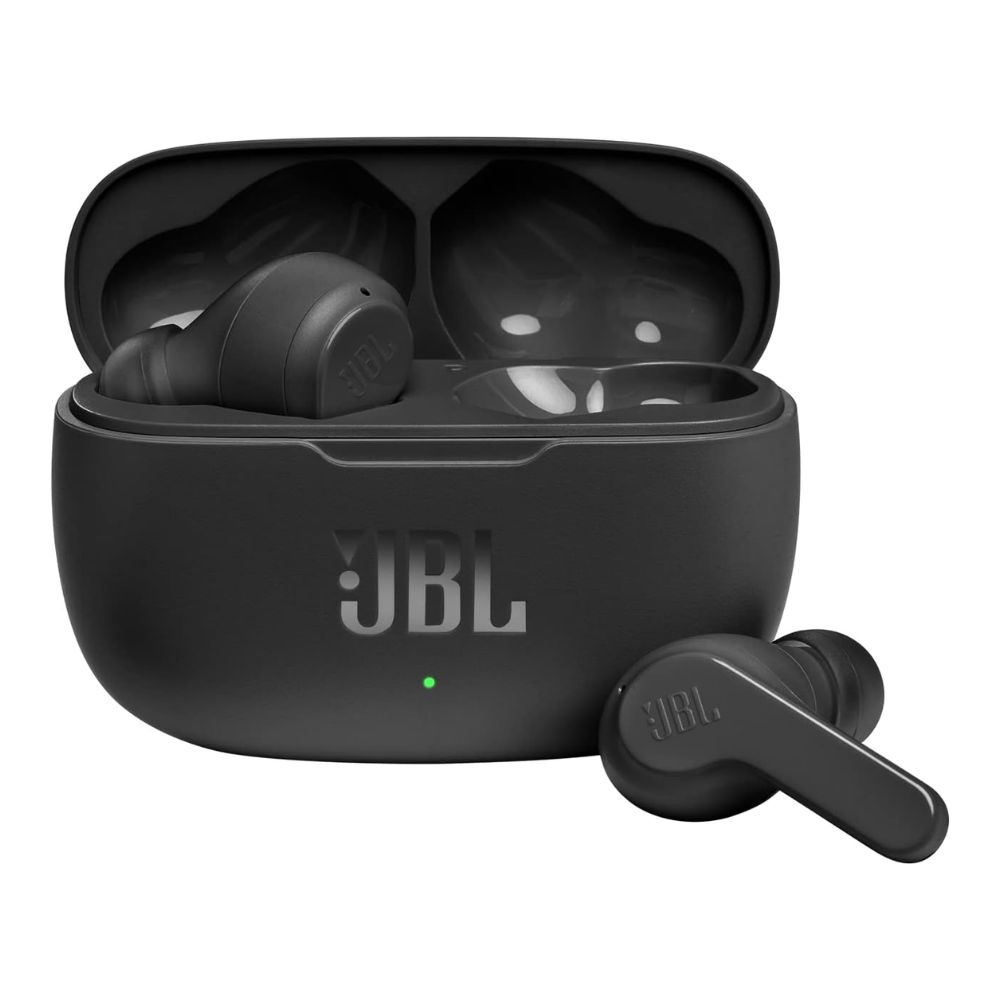 JBL Wave 200 TWS, Bluetooth Truly Wireless in Ear Earbuds (Black)