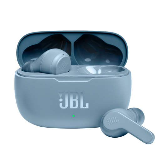 JBL Wave 200 TWS Bluetooth Truly Wireless in Ear Earbuds (Blue)