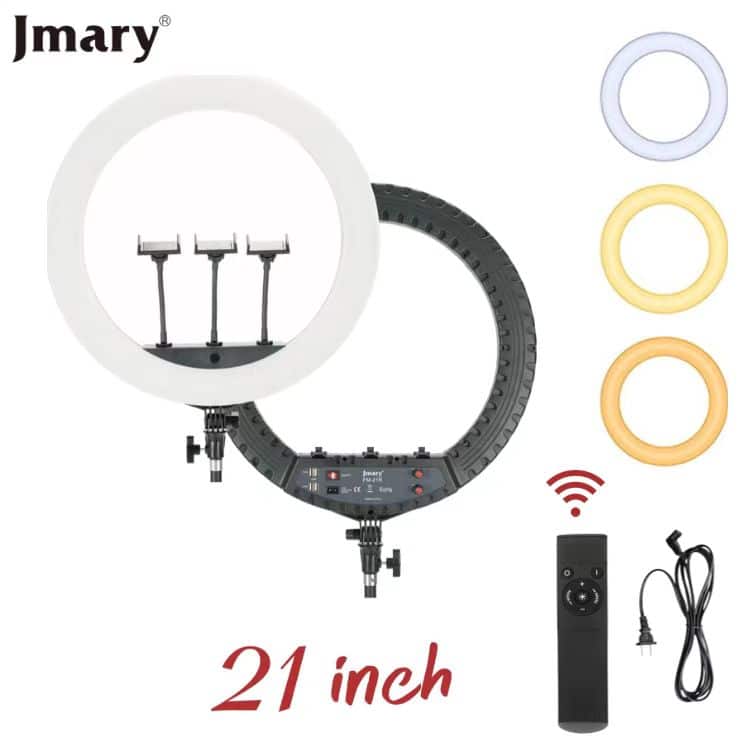 Jmary Ring light FM-21R For Ultimate Video -Photo Shooting
