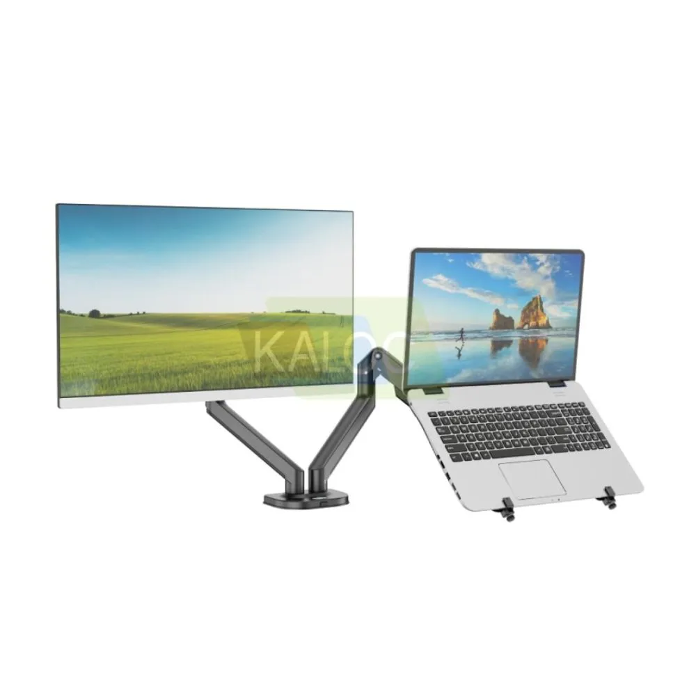 Kaloc DS200 H2 Adjustable Dual Monitor Arm