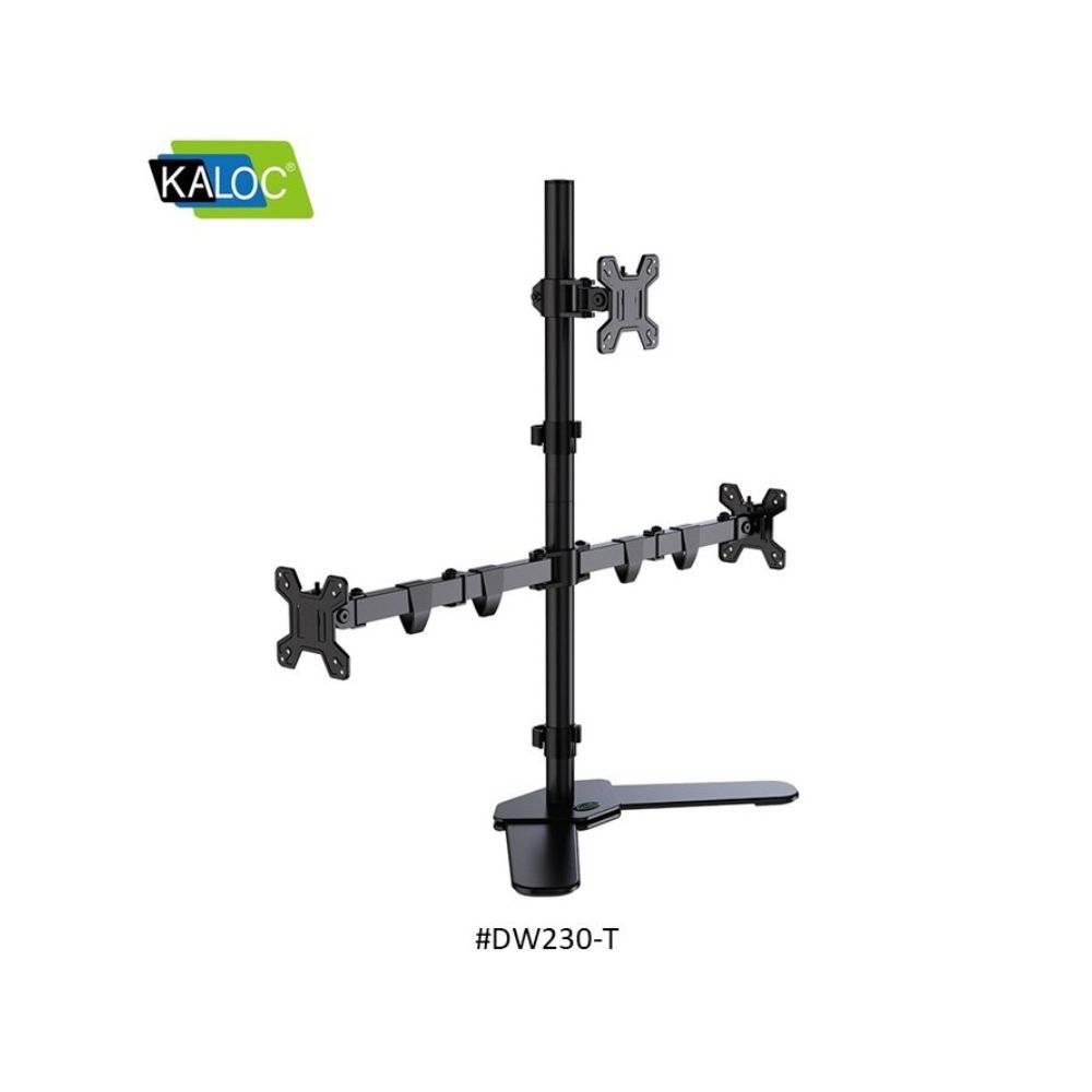 Kaloc DW230T Adjustable Triple Monitor Arm