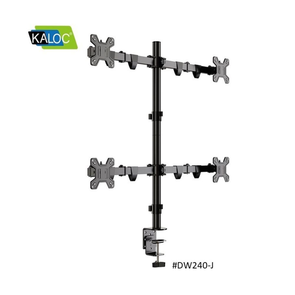 Kaloc DW240J Adjustable 4 Monitor Arm