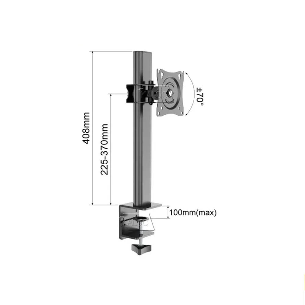Kaloc DZ100J Adjustable Single Monitor Arm