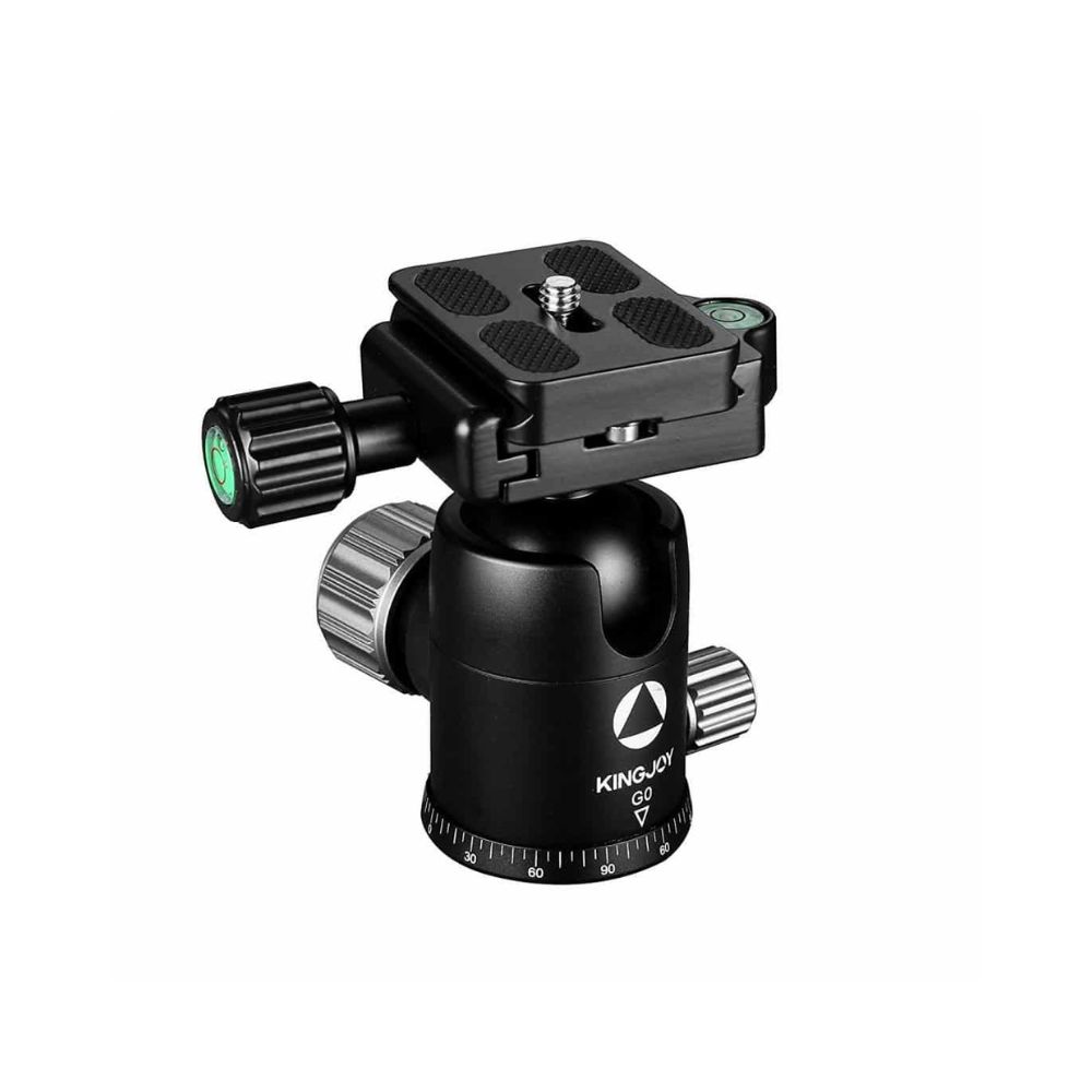 Kingjoy G Series Rotation Ball Head with Quick Release Plate