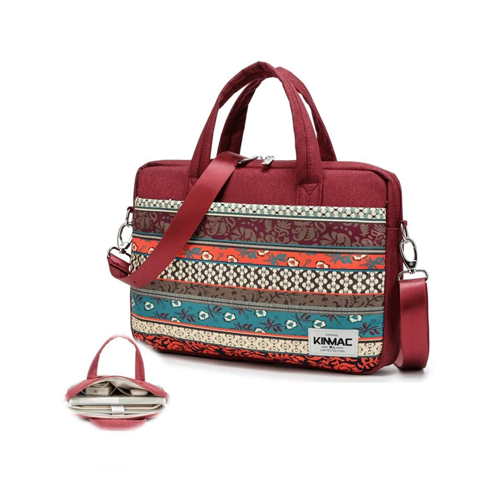 Kinmac Business Laptop Bag KMC424-25 Red Bohemian