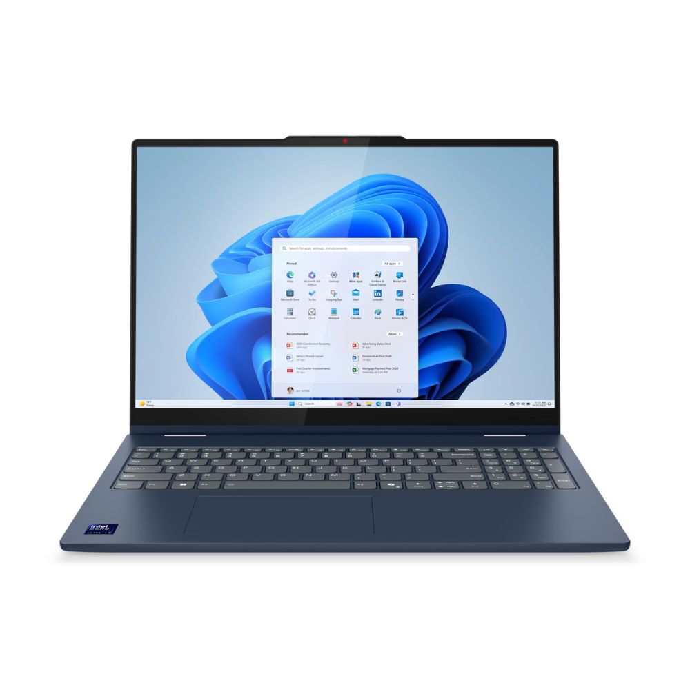Lenovo IdeaPad 5 2-in-1 16″ Touchscreen Laptop | Cosmic Blue | Intel Core Ultra 7 255U | 32GB RAM | 1TB SSD | Lenovo Digital Pen 2