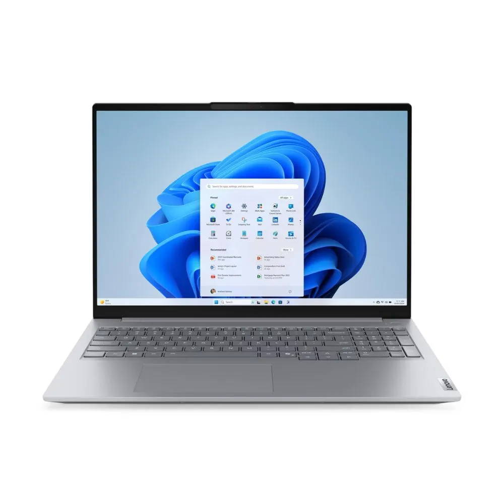 Lenovo ThinkBook 16 G9 IRL 16″ WUXGA Business Laptop, Intel Core 5 210H, 16GB DDR5, 512GB NVMe SSD, DOS (SKU: 21US002XED) – Includes Topload Case