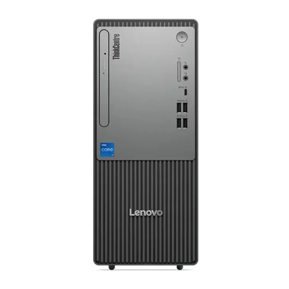 Lenovo ThinkCentre Neo 50t Tower | Core Ultra 5-225U, 512GB SSD, USB Keyboard & Mouse, 2-Year Warranty