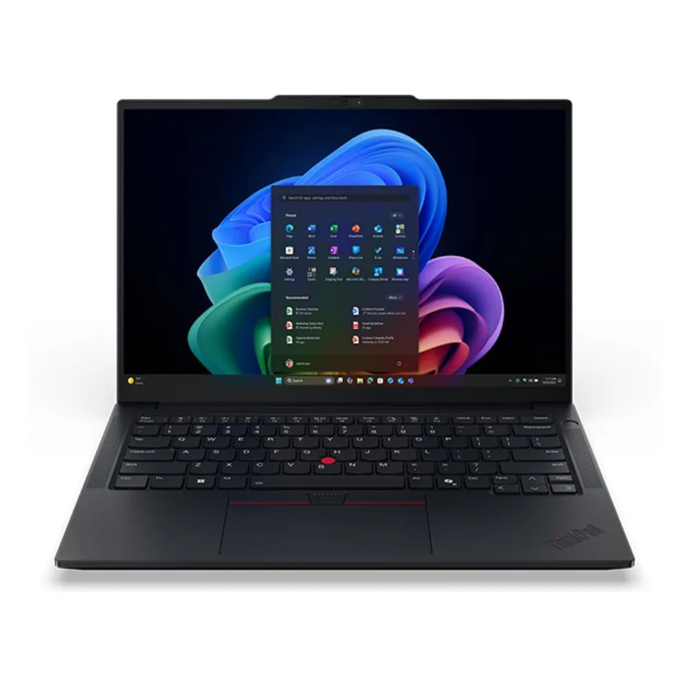Lenovo ThinkPad E14 Gen 8 21Y60025GR (Core Ultra 7 355, 16GB DDR5, 512GB SSD) 14″ WUXGA DOS Business Laptop + Lenovo Case