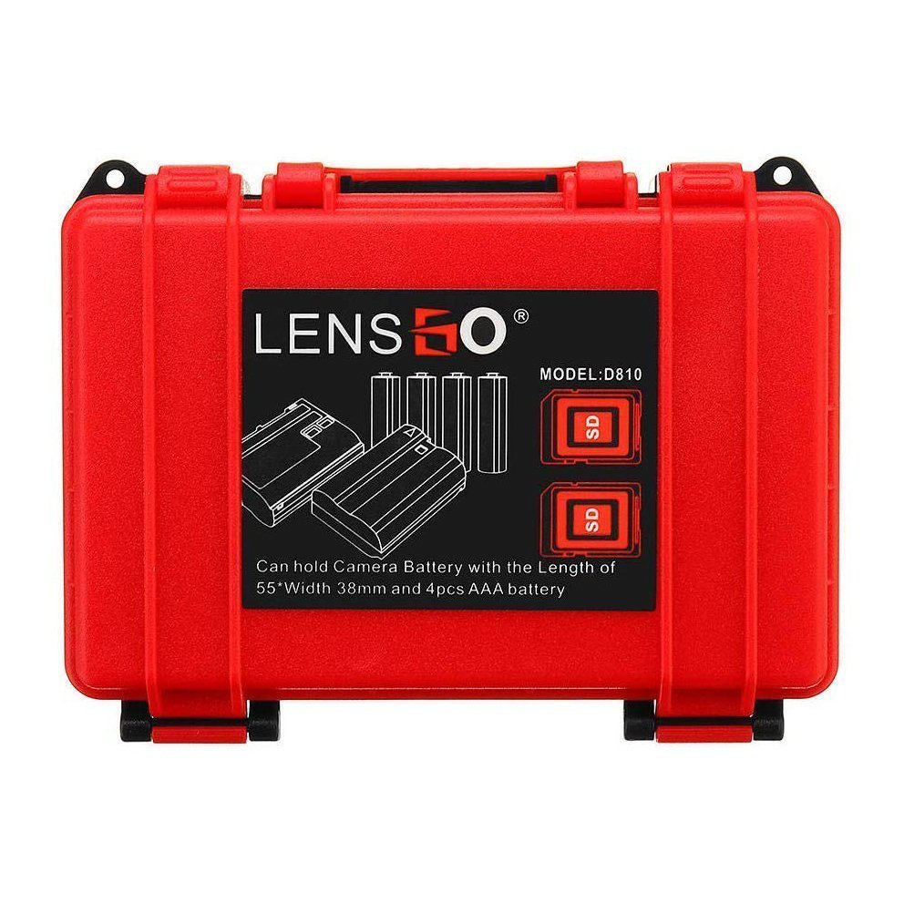 LENSGO Memory Card and Battery Case