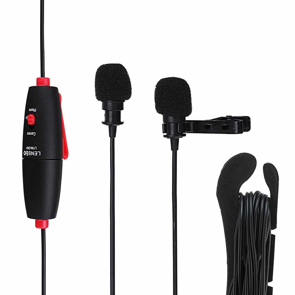 LENSGO Mini Lavalier Microphone