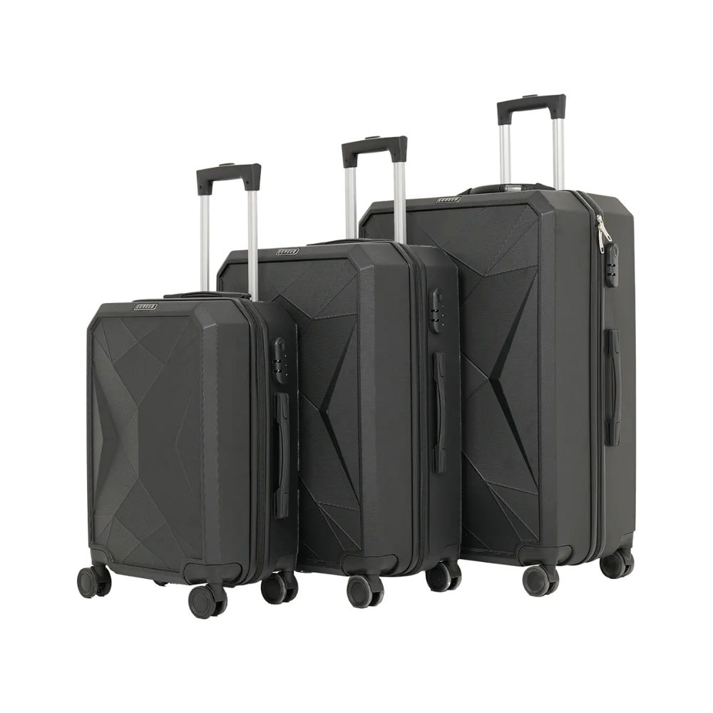Levelo Romeo ABS Set of 3 Travel Luggage