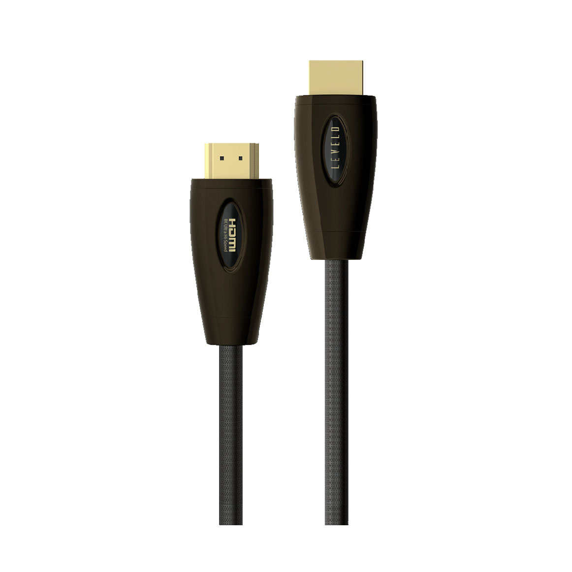 Levelo Zinc-Alloy Shell 8K60Hz HDMI Cable V2.1 3M – Black