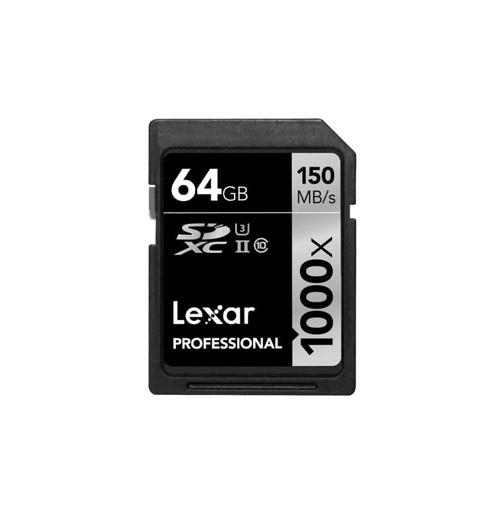 Lexar Professional 1000x 64GB SDXC UHS-II Card