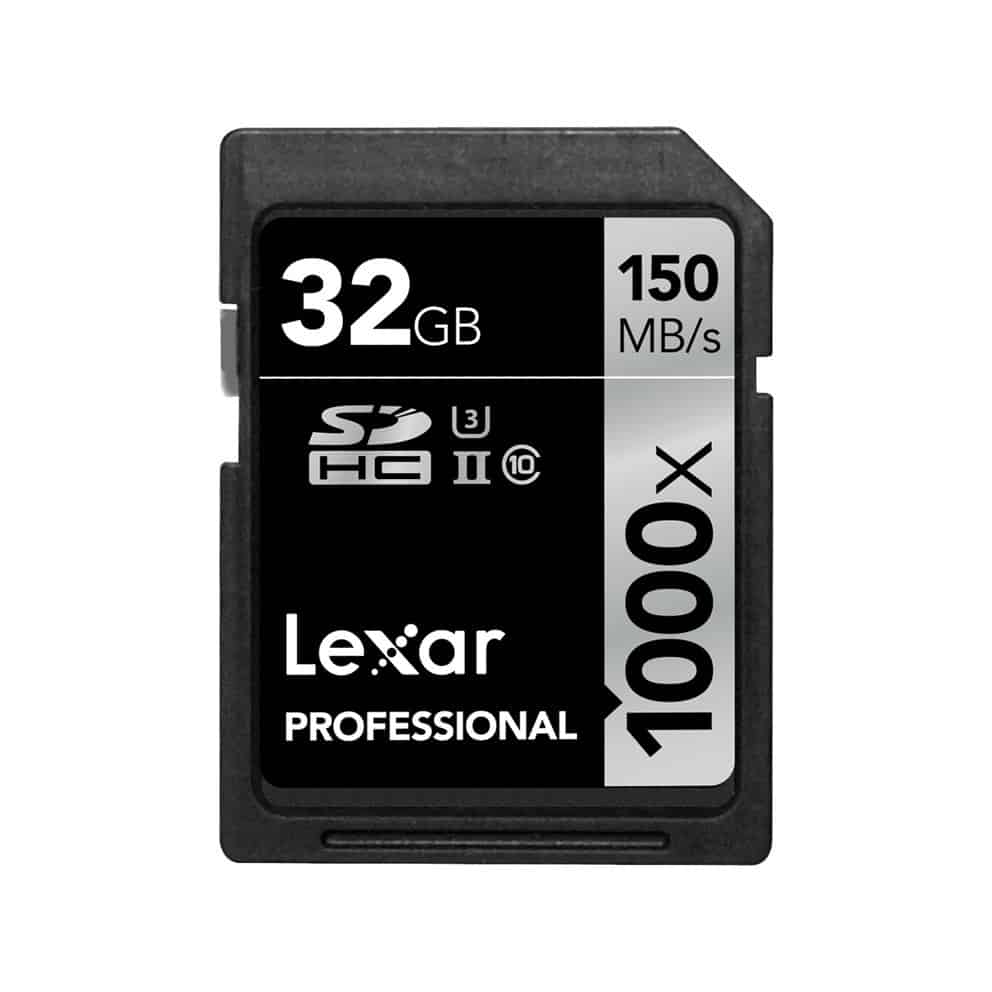 Lexar Professional 1000X 32GB SDHC UHS-II Card