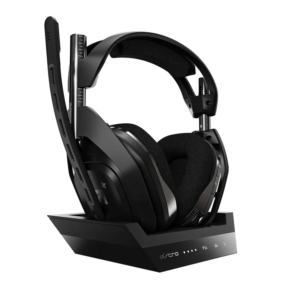 Logitech Astro A50 Wireless + Base Station Wireless Gaming Headset for PS5/PS4/PC/Mac