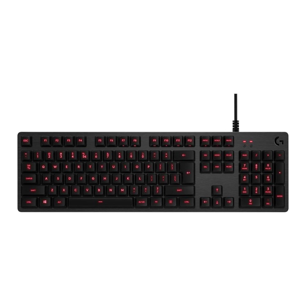 Logitech G413 Backlit Mechanical Gaming Keyboard with USB Passthrough – Carbon