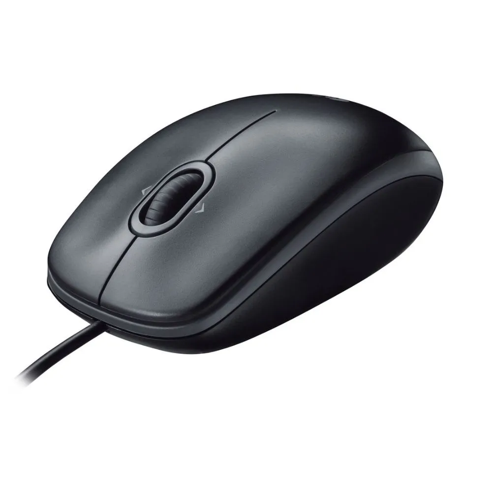 Logitech M110 Optical Mouse – Black
