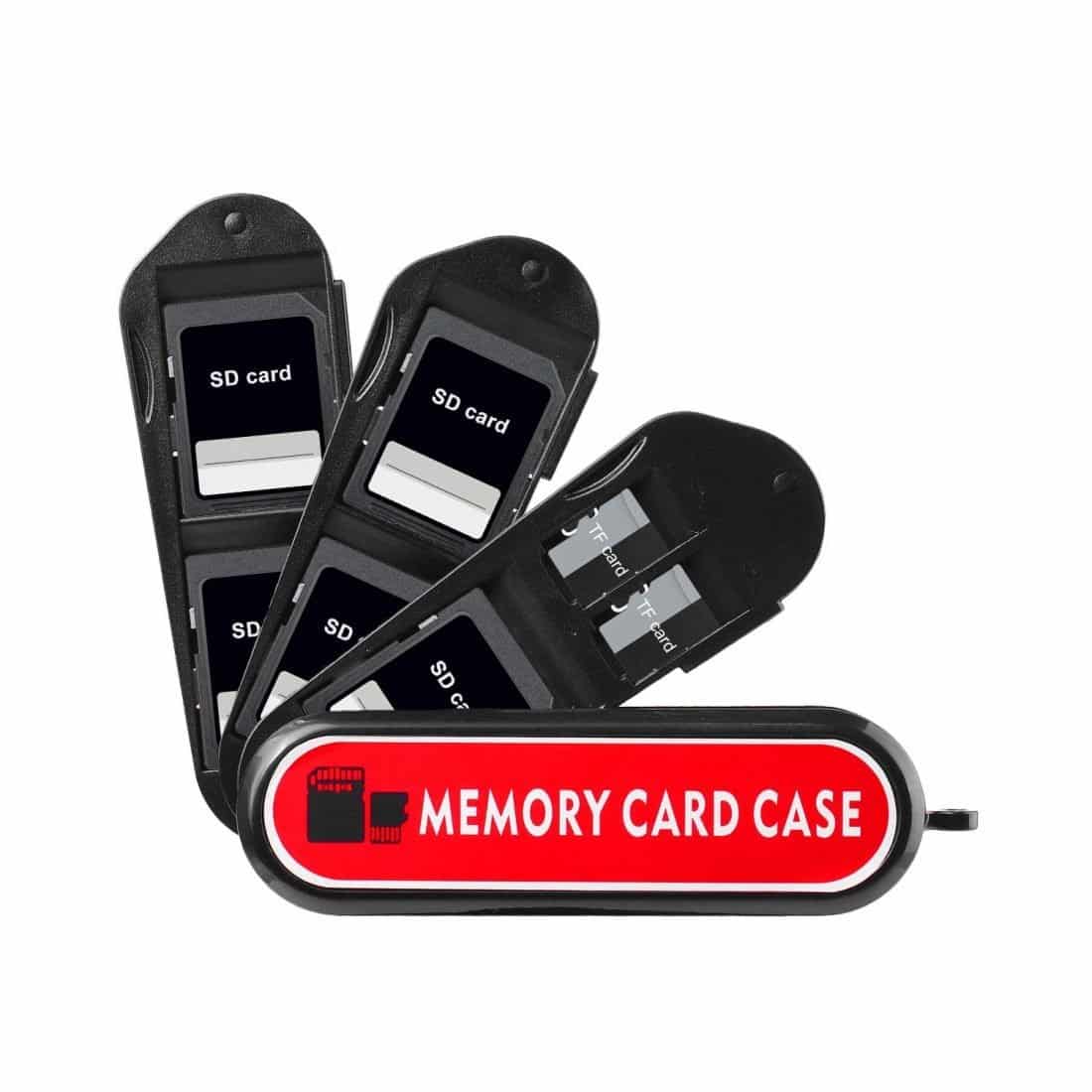 LYNCA Pocketknife Memory Card Case Storage Organizer for SD Micro SD