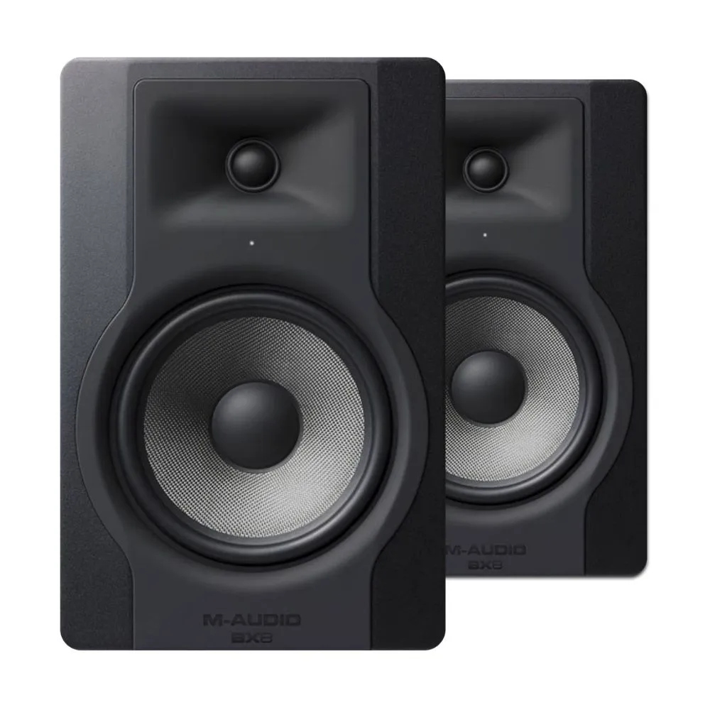 M-Audio BX8 D3 8inch Powered studio monitor (pair)