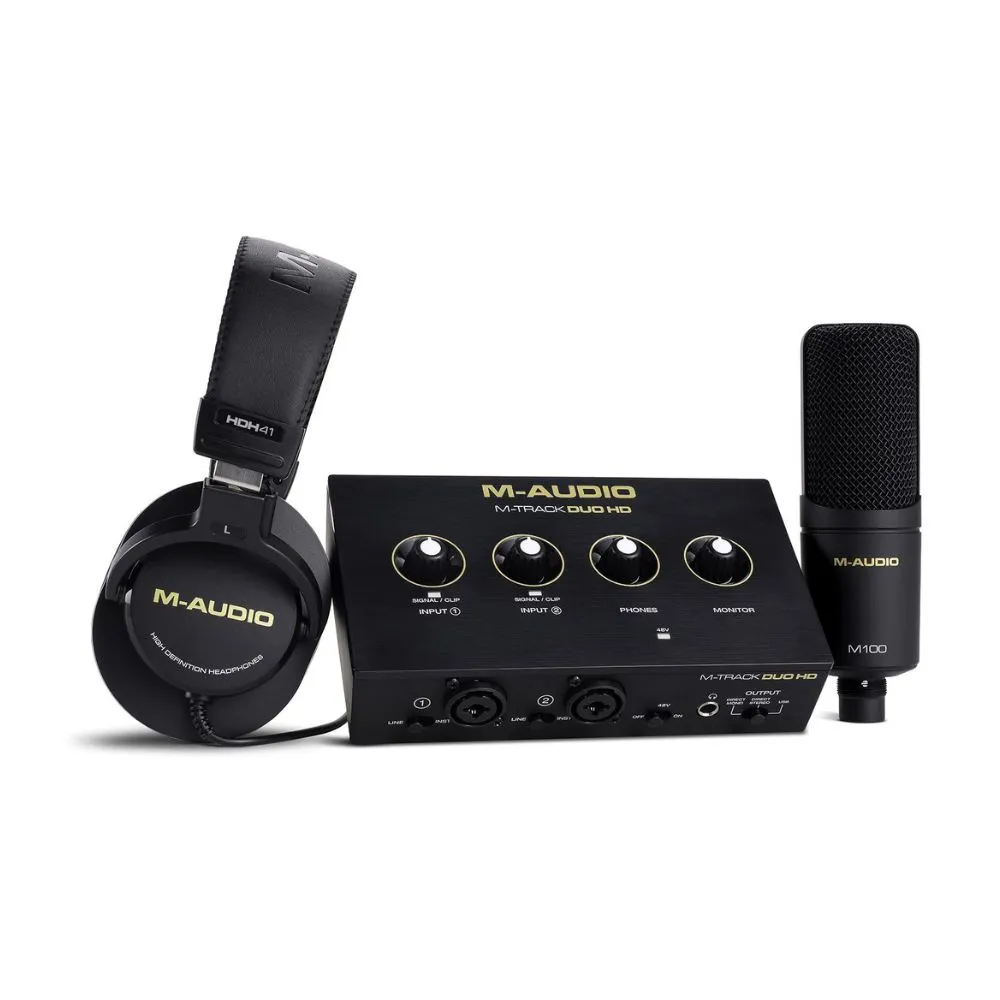 M-Audio M-Track Duo HD Producer Pack