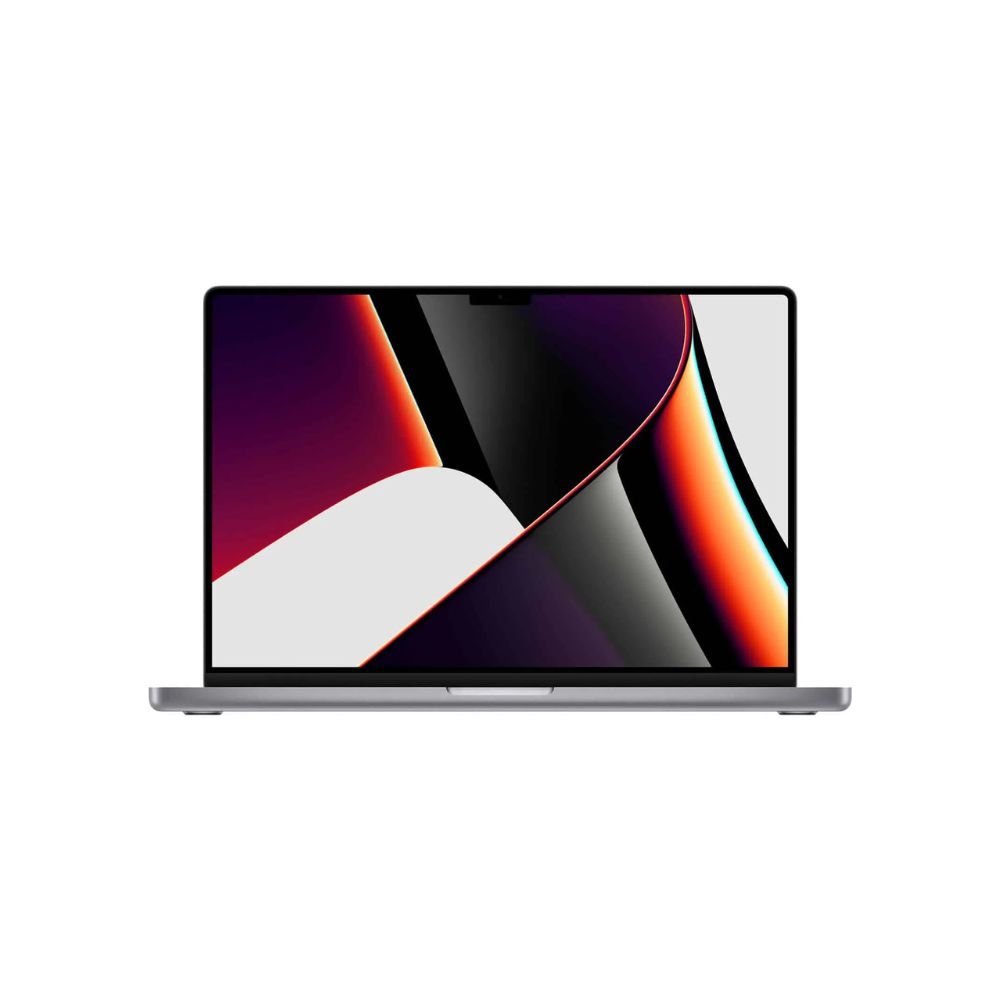 MacBook Pro (16-inch,M1 Pro 10‑core CPU and 16‑core GPU, 32GB RAM, 1TB SSD).